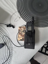 Bolsa táctica militar para Walkie Talkie, bolsa de bolsillo para caza