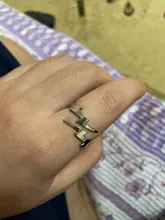 Anillo de acero inoxidable con diseño de rayo para hombre y mujer, sortija, estilo coreano, elegante, regalo de San Valentín, boda, Anel OSR228