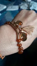 Conjunto de pulseras elásticas multicapa para mujer, joyería Bohemia, brazaletes con borla, moneda de oro, encanto de cuentas de cristal, regalo para mujer
