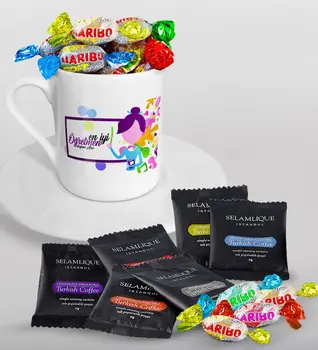 Personalized Best Teacher Turkish coffee Cup Selamlique Mixed Turkish Coffee House and Haribo Candy Gift Seti-2 
Personalized Best Teacher Turkish coffee Cup Selamlique Mixed Turkish Coffee House and Haribo Candy Gift Seti-2