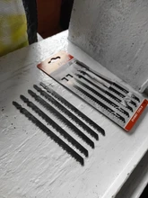 Uds alta calidad 10 Uds Hcs HSS tierra dientes de corte recto T-MANGO hoja de sierra caladora para madera