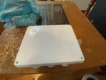 Caja de alimentación impermeable para exteriores, caja de control eléctrico de plástico ABS IP65, bricolaje, carcasa de cable de conexión interior, caja de empalme de Rama