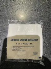 20 PCS impermeable de apósitos pasta estéril desechable pasta vendaje gasa nueva pieza no tejida gran tirita