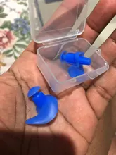 Protectores de oídos antiruido, tapones para los oídos con cancelación de ruido, impermeables, suaves, de silicona, para dormir, nadar y volar, 1 par