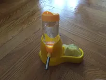 Botella de agua para hámster, accesorios de Animal PEQUEÑO, dispositivo de alimentación automático, contenedor de alimentos, 3 estilos, 1 unidad