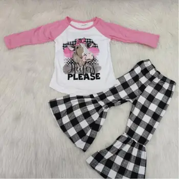 kids girl long sleeve top toddler clothes baby girl bell bottom ruffle pants set outfits
kids girl long sleeve top toddler clothes baby girl bell bottom ruffle pants set outfits