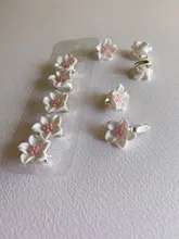 Pinzas para el pelo con hebilla de flor pequeña para niña y mujer, horquillas para el pelo, accesorios para el cabello, 10 Uds.
