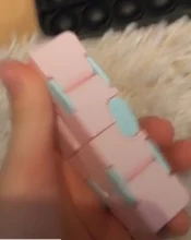 Cubo infinito antiestrés para adultos, cubo mágico de oficina con tapa, rompecabezas cúbico, juguetes para autismo, relajante, 2019