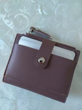 Billeteras con cremallera para mujer, mini billetera con cierre y bolsillo para monedas, monedero pequeño