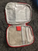Mini aire libre estuche para botiquín de primeros auxilios portátil viaje, medicina, paquete Kit de emergencia de bolsas pequeñas de la medicina organizador divisor de almacenamiento
