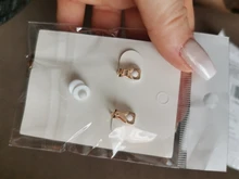 JIOFREE-pendientes de clip de Metal Estilo Vintage PUNK para mujer, aretes, Clips, Color dorado geométrico