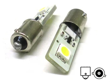 Led lamp Canbus BAX9S H6W 2 Smd No error crooked feet 12V position lights with resistance
Led lamp Canbus BAX9S H6W 2 Smd No error crooked feet 12V position lights with resistance