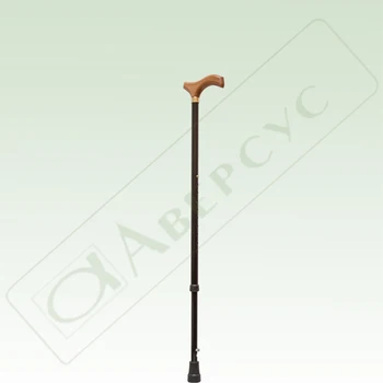 Арт.22ут/Der. Walking stick base, aluminum, adjustable height, oops, with wooden handle, button height adjustment.
Арт.22ут/Der. Walking stick base, aluminum, adjustable height, oops, with wooden handle, button height adjustment.