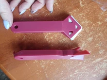 2 uds de silicona de vidrio sellador de Kit de herramientas de eliminación de raspador de calafateo molde eliminación herramienta útil para casa espátula pala para pegamento