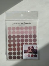 Mohamm 3 hojas de Color Natural de la serie decorativo pegatinas Scrapbooking notas DIY de papel pegatinas escamas papelería de Oficina Accesorios