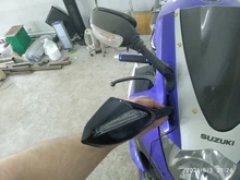 Luz LED de señal de giro para motocicleta KAWASAKI, accesorio LED de señal de giro para espejos KAWASAKI NINJA 6R 9R 650R 250R 636/Yamaha YZF R1 R6 R6S/SUZUKI GSXR 600 750 1000 KATANA