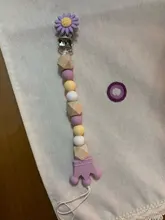Clips de silicona para chupete de bebé, corona de silicona, soporte para cadena de chupete, regalo para Baby Shower