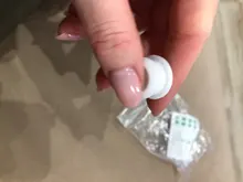 De goma de silicona agujero 4,5mm a 50,6mm T Tipo de cubierta de tapón de Snap-on Junta tapón tapas sello, tapón