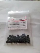 Anillo de goma negro NBR, lote de 50 unidades, OD5/5,5/6/6 5/7/8/8 5/9/10/10 5/11/11, anillo redondo de 5/12/13x2mm, juntas de sellado de aceite