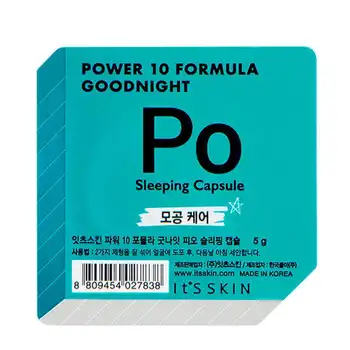 Night mask-capsule it's skin power 10 formula Goodnight Po sleeping capsule
Night mask-capsule it's skin power 10 formula Goodnight Po sleeping capsule
