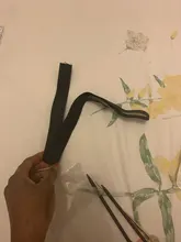 Alileader mejor elástico largo bandas elásticas para 1,5/2/2 5/3/3 5Mm Nylon negro más banda elástica para peluca tapa hacer peluca accesorios Diy 1M