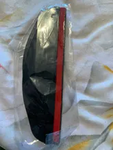 Espejo retrovisor del coche de PVC, pegatina para lluvia, ceja, burlete, Protector de lluvia de espejo de coche, cubierta protectora impermeable, 2 uds.