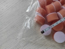 DRELD 20 uds 1 pulgada esponja pulidora de Kit de almohadilla de pulido de herramienta de mano para coche pulidora cera Buffer de abrillantado para coche de herramienta de limpieza naranja