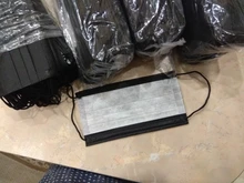 Mascarilla desechable de 3 capas para adultos, máscara de seguridad antipolvo, transpirable, no tejida, color rosa, blanco y negro, envío rápido