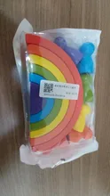 Juguetes de madera de arcoíris Montessori para bebés, bloques de construcción creativos de arcoíris, juego de madera de Jenga, juguetes educativos para edades tempranas