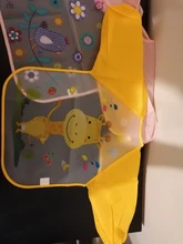 Baberos impermeables para bebé, delantal de manga larga, pechera de alimentación, ropa para eructar, ropa suave para comer, Bandana