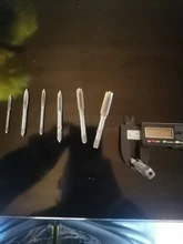 Alta calidad 7 unids/set Acero de cojinete cónico HSS M3-M12 máquina espiral punto recto estriada de rosca de tornillo broca manual