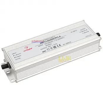 Power supply arpv-lg24200-pfc-a (24V, 8.3a, 200W) 1 PCs Arlight 030019
Power supply arpv-lg24200-pfc-a (24V, 8.3a, 200W) 1 PCs Arlight 030019