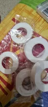 10 Uds. De parches de papel de pestañas cinta aislante japonesa para Injerto de pestañas, cinta no tejida transpirable perforada, herramienta de maquillaje
