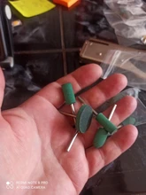 Cabezal de molienda de punto montado de goma para acabado de molde, pulidor giratorio, herramientas de molienda de goma, 5 uds., herramientas de cabezales