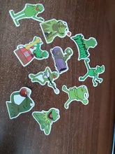 10/30/50 Uds Kermit Forg de dibujos animados pegatinas para el coche equipaje bicicleta de teléfono para motocicleta portátil teléfono nevera guitarra Cool divertido parodia