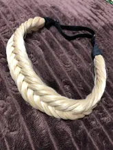 Diademas giratorias de 2 tamaños para mujer, trenzas con cinturón ajustable, accesorios para el cabello para niña, diademas sintéticas