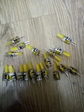 Bulb Spotlight Led-Lighting G4-Lamp Dimmable Halogen 220V COB 10pcs Chandelier SMD Ac Dc