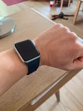 Correa de cuero para Apple Watch, 44mm, 40mm, 38mm, 42mm, accesorios, pulsera magnética, pulsera iWatch serie 3 4 5 se 6