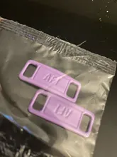 2 unids/par AF1 agujetas con hebilla cordones hebilla de Metal cordones accesorios de Metal de bloqueo DIY Kits para zapatillas encaje Metal hebilla