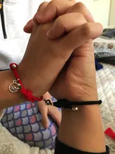 Pulsera de pareja con imán para hombre y mujer, 2 uds., personalidad creativa, amuleto, chica, joyería, regalo para enamorados