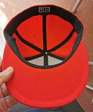 Gorras de sombreros nuevo 9 tamaños ajuste camionero York cerrado para Bill Hiphop liso de béisbol Snapback blanco plana sólida visera Brim Era