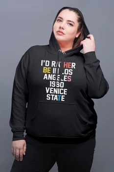 Angemiel Wear İ Would Rather Los Angeles Black Women Hooded Sweatshirt
Angemiel Wear İ Would Rather Los Angeles Black Women Hooded Sweatshirt