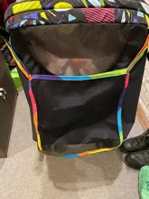 Caliente bebé cochecito Carro de malla bolsa de almacenamiento carrito de bebé bolsa organizador de cochecito asiento transporte bolsa de accesorio para carrito