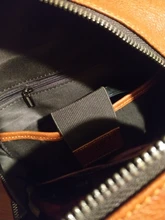 Mochila informal de contacto para mujer, bandolera de cuero genuino de 100% para niña, mochila escolar de calidad para teléfono