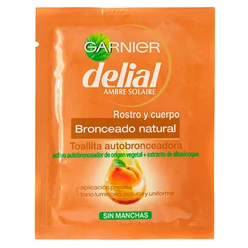 Self-bronzing towelettes Delial (1 ud)
Self-bronzing towelettes Delial (1 ud)