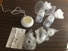 Bomba extractora de leche eléctrica, extractor de leche manual de silicona unilateral y bilateral, accesorios para lactancia materna de bebés