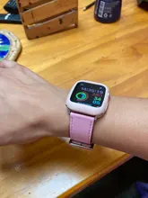 Correa de cuero para Apple watch, banda de 44mm, 40mm, 38mm, 42mm, iWatch, pulsera de una sola vuelta, reloj para Apple watch series 5 4 3 se 6