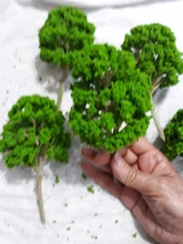 15cm modelo árbol bosque plantas haciendo accesorios HO escala tren ferrocarril paisaje Diorama o disposición, paquete de 5