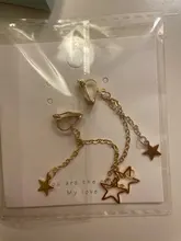 Juego de 5 pares de pendientes de Clip de estilo coreano, pendientes de Clip geométricos de estilo Simple sin perforaciones