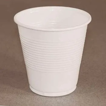 White plastic cup 100 units of 100 cc
White plastic cup 100 units of 100 cc